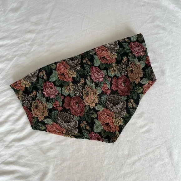 Floral Boho Tube Top - Picture 3 of 10